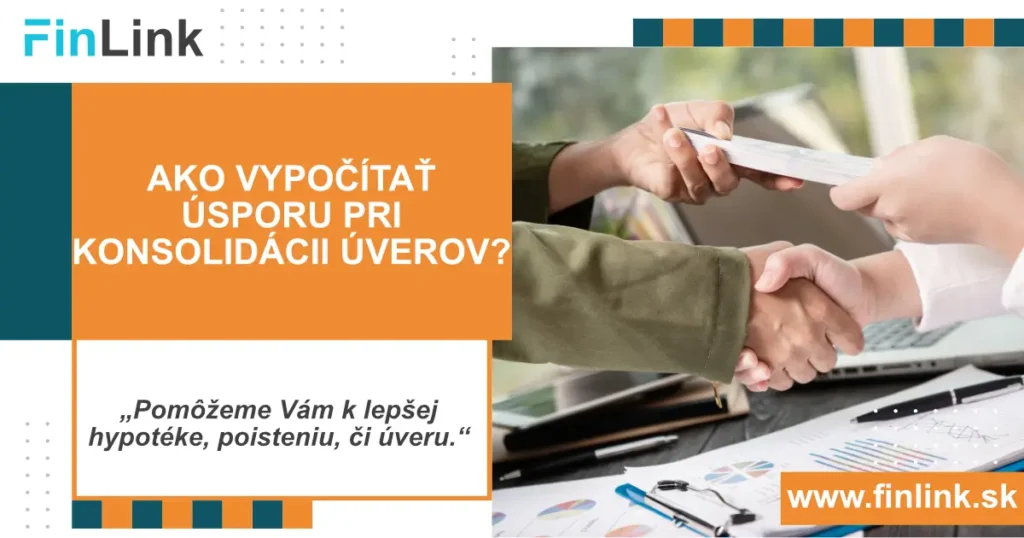 Ako vypočítať úsporu pri konsolidácii úverov